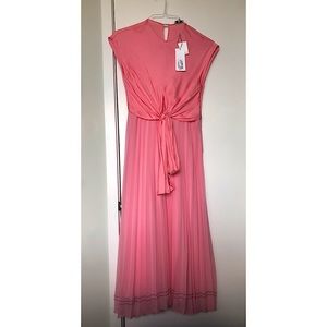 Brand New Sandro Janyce Malabar Midi Dress